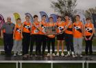2025 SD Class B Boys Team Champions (l to r): Coach Ralph Kroetch, Camo Kochesberger, Evan Henrie, David McKinley, Creston Burns, Jack Peterson, Baylor Burns, Aidan Craven, Shay Weber, Tripp Furnival. Photo courtesy of South Dakota Public Broadcasting