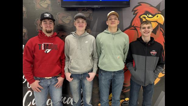 Rylee Veal, Colbin Seidel, Colt Kopren, Kyle Stadler