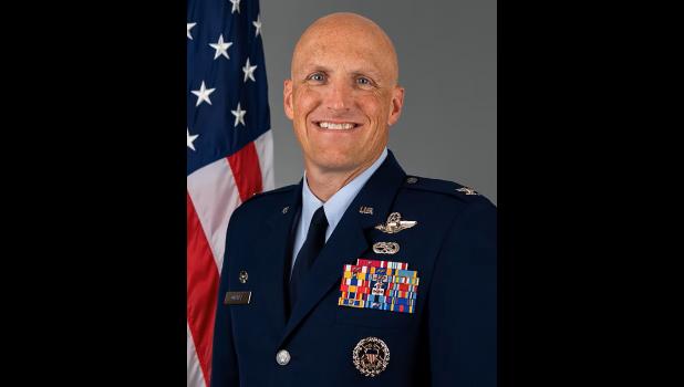 Col. Derek Oakley, commander of the 28th Bomb Wing at Ellsworth Air Force Base. Courtesy Air Force