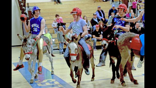 Donkey Basketball tournament
