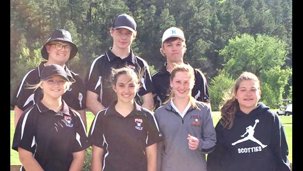 Back row from left, Trew DeJong, Keagan Fitch and Carson Hamill. Front: Bobbi Antonsen, Mikayla Addison, Josie Rush and Mallory Vetter. Not shown: Logan Hand.