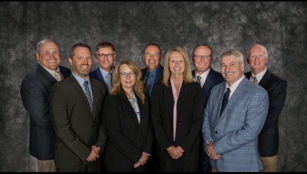 Denny Law was re-elected to serve as President during the annual meeting of the SDN Communications Board of Managers. Law (Back row on right side) is Golden West Telecommunications’ General Manager and CEO. Courtesy Photo