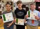 Bodee Keller, Krew Vanderpool, Maddox Chapman - “Martin Luther” exhibit.